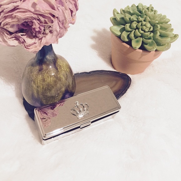 Other - 💄Beautiful, Crystal Crown Lipstick Case & Mirror